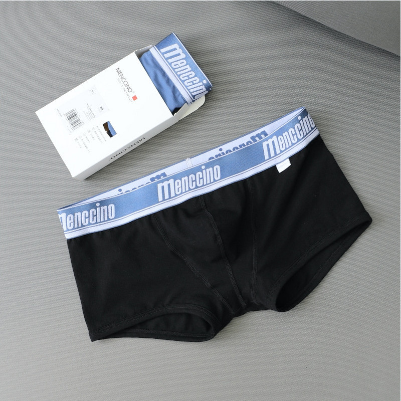 Lenjerie de corp pentru bărbați, sexy, cu talie joasă, respirabilă, din bumbac, pantaloni moi, Calzoncillo Hombrey, boxer de înaltă calitate