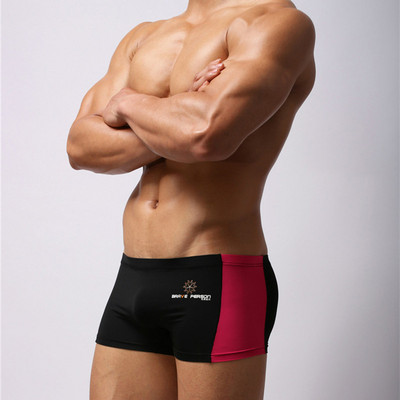 JULGE INIMENE Aluspesu Meeste Kitsad püksid Bokserid Splice Design Super Meeste Pehmed Bokserid Õhukesed hingavad Meeste Aluspüksid