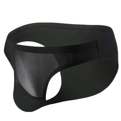 WIDYZON Lenjerie sexy pentru bărbați Slip fără sudură, respirabil, pentru bărbați