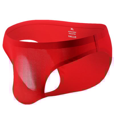 WIDYZON Lenjerie sexy pentru bărbați Slip fără sudură, respirabil, pentru bărbați