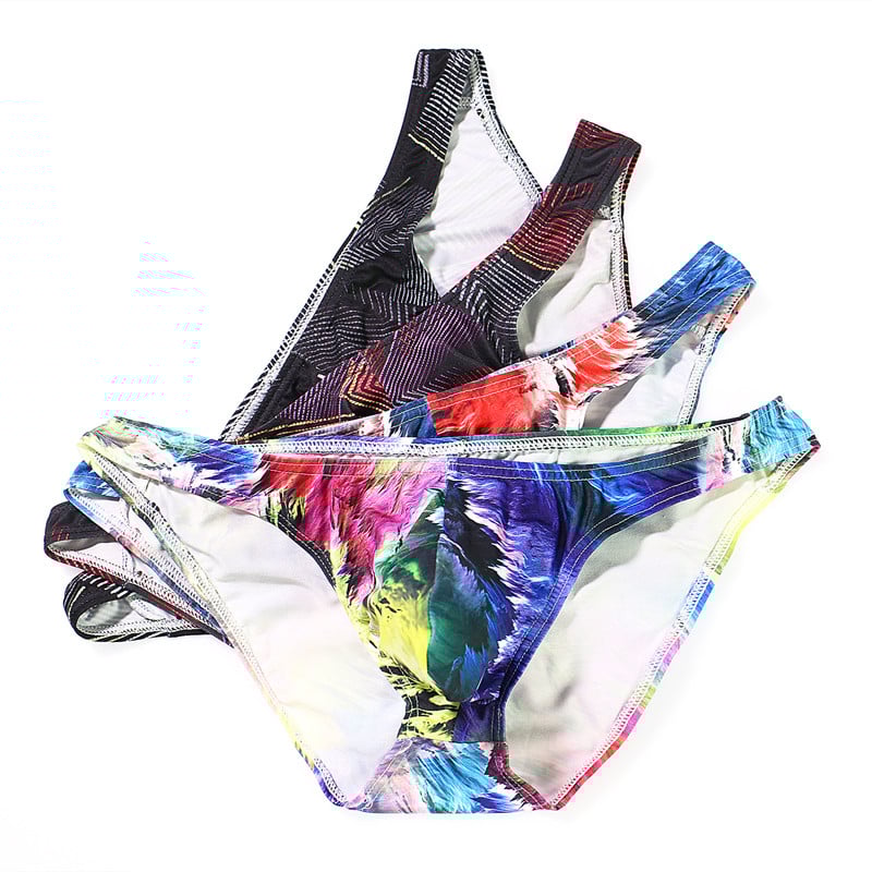 Pánske sexy nohavičky, spodná bielizeň, mäkké nohavičky s potlačou, pánske spodky, Cueca s nízkym pásom, oblečenie pre mužov, sissy nohavičky, spodná bielizeň