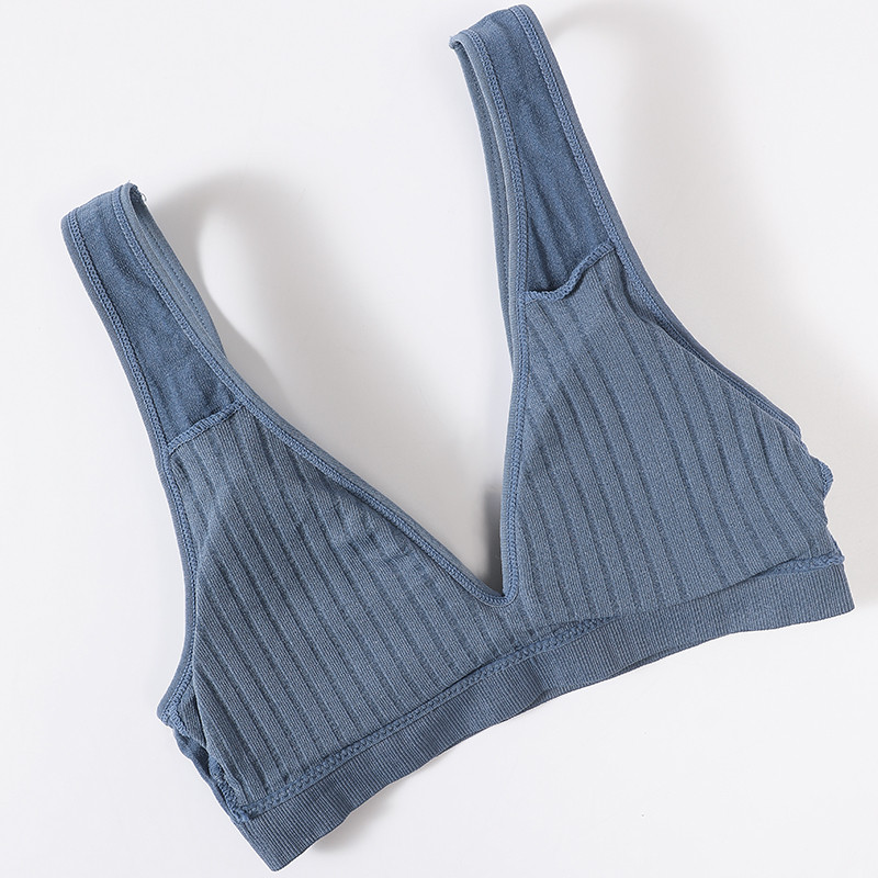 Set de lenjerie de corp fără sudură pentru femei Sutien Push Up fără fir Top Sutien în V adânc Thong Sport Bralette Set de lenjerie sexy Crop Top Sutien