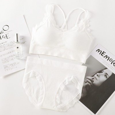 Set de chiloți sutien sexy pentru femei Sutien Push Up Set de top sport Litera fără sudură Sutien activ pentru femei Set de lenjerie pentru femeie Fitness Crop Top Lenjerie de corp