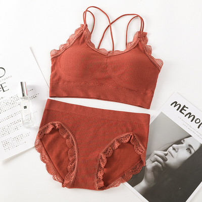 Set de chiloți sutien sexy pentru femei Sutien Push Up Set de top sport Litera fără sudură Sutien activ pentru femei Set de lenjerie pentru femeie Fitness Crop Top Lenjerie de corp