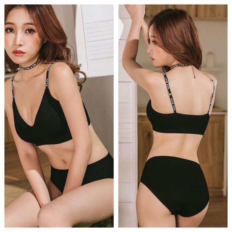 Set de chiloți sutien sexy pentru femei Sutien Push Up Set de top sport Litera fără sudură Sutien activ pentru femei Set de lenjerie pentru femeie Fitness Crop Top Lenjerie de corp