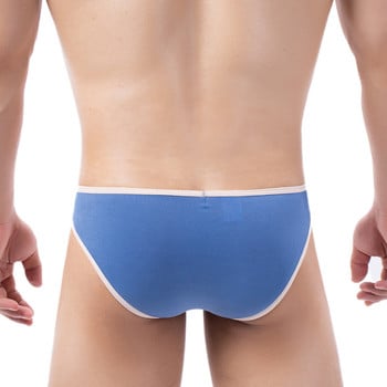 Мъжки слипове Бельо Мъжки плътни бикини Cuecas Soft Ropa Interior Hombre  Pouch Briefs Мъжко секси бельо  Calzoncillos