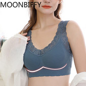Sutiene pentru femei, sexy, de marime mare, din dantelă, lenjerie de somn, lenjerie, respirabilă, fără sudură, sutien push-up, sutien sport fără sârmă