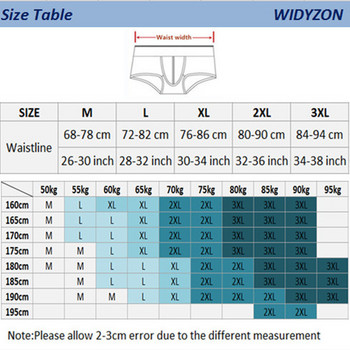 WIDYZON Секси бельо Mens Seamless Briefs Shorts Ice Silk Breathable Briefs Mens Slip Cueca Male Panties Solid Pouch Underpants