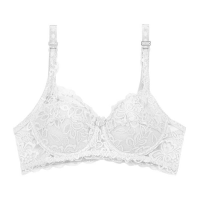 Lenjerie de corp pentru femei Sutien cu dantelă de marime mari Sutien cu dantelă cu bandaj sexy din dantelă Sutien camis pentru femei Partea de sus Sutien cu push up reglabil în spate frumos