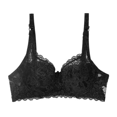 Lenjerie de corp pentru femei Sutien cu dantelă de marime mari Sutien cu dantelă cu bandaj sexy din dantelă Sutien camis pentru femei Partea de sus Sutien cu push up reglabil în spate frumos