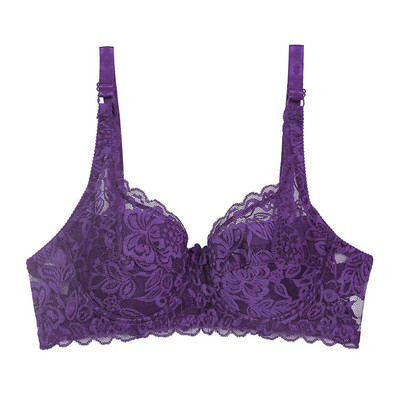 Lenjerie de corp pentru femei Sutien cu dantelă de marime mari Sutien cu dantelă cu bandaj sexy din dantelă Sutien camis pentru femei Partea de sus Sutien cu push up reglabil în spate frumos