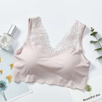 Soutien-gorge dos sans bretelles soutien-gorge de sport respirant Анти-транспирация soutien-gorge de sport rembourré antichoc h