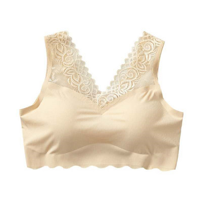 Soutien-gorge dos sans bretelles soutien-gorge de sport αναπνευστικό Αντιδιαπνοή soutien-gorge de sport rembourré antichoc h