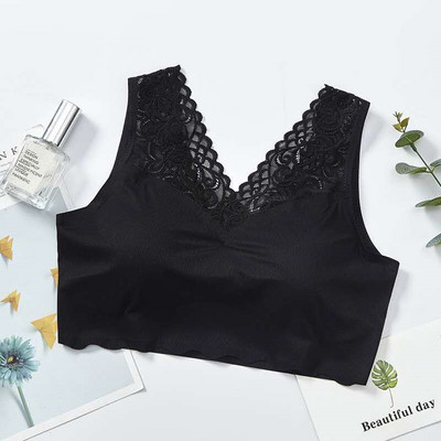 Soutien-gorge dos sans bretelles soutien-gorge de sport αναπνευστικό Αντιδιαπνοή soutien-gorge de sport rembourré antichoc h