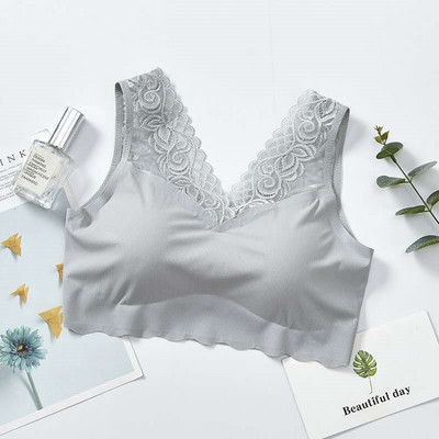 Soutien-gorge dos sans bretelles soutien-gorge de sport αναπνευστικό Αντιδιαπνοή soutien-gorge de sport rembourré antichoc h