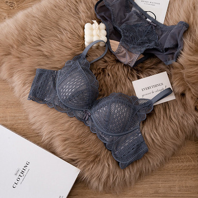 Wriufred Σέξι δαντέλα και χωρίς ατσάλινο δαχτυλίδι άνετα εσώρουχα φοιτήτριες συγκεντρώνουν μαζί γλυκά εσώρουχα μαλακά αναπνεύσιμα σουτιέν