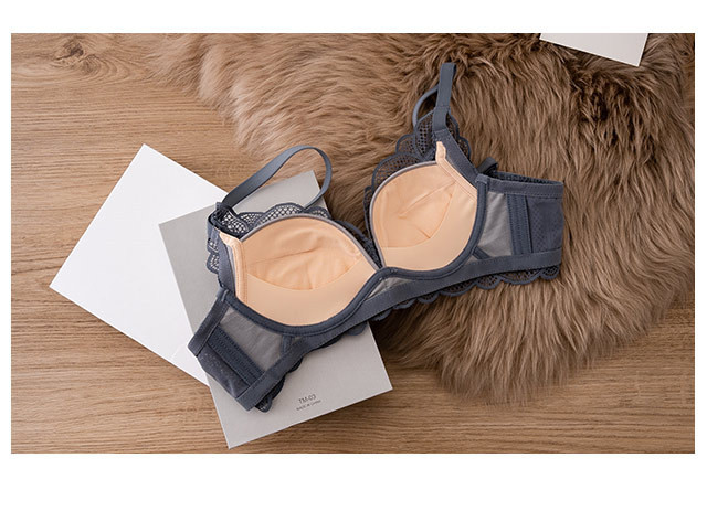 Wriufred Σέξι δαντέλα και χωρίς ατσάλινο δαχτυλίδι άνετα εσώρουχα φοιτήτριες συγκεντρώνουν μαζί γλυκά εσώρουχα μαλακά αναπνεύσιμα σουτιέν