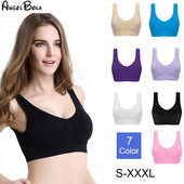 3 kom/lot Ženski bešavni grudnjak bez podloge Grudnjak Yoga Sportski grudnjaci Prsluk Aktivni grudnjak Push Up donje rublje veće veličine Bralette Top za vježbanje