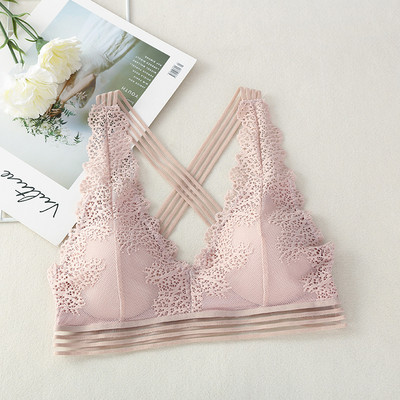 Corset Sexy Sutien Cruce Frumusețe Spate Bralette Lenjerie Intima Dantela Triunghi Intime Lenjerie Top Soutien Gorge нижнее белье женское