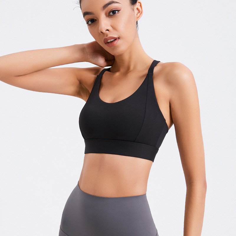 Naiste õmblusteta spordirinnahoidjad, treeninguteks, naiste spordirinnahoidjad, pika voodriga, soonikuga Crop Top Fitness