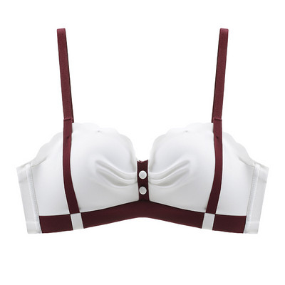 Roseheart Nou pentru femei Lenjerie sexy Push Up Fără inel de oțel Lenjerie de corp pentru femeie Buton reglabil Sutiene decorate Lady Fashion AB Sutien