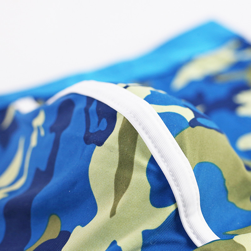 Meeste Aluspesu Bokserid Seksikad meeste aluspesu Bokserid Aluspüksid Pesu Kamuflaaž Aluspüksid Aluspesu Bikiini Aluspüksid