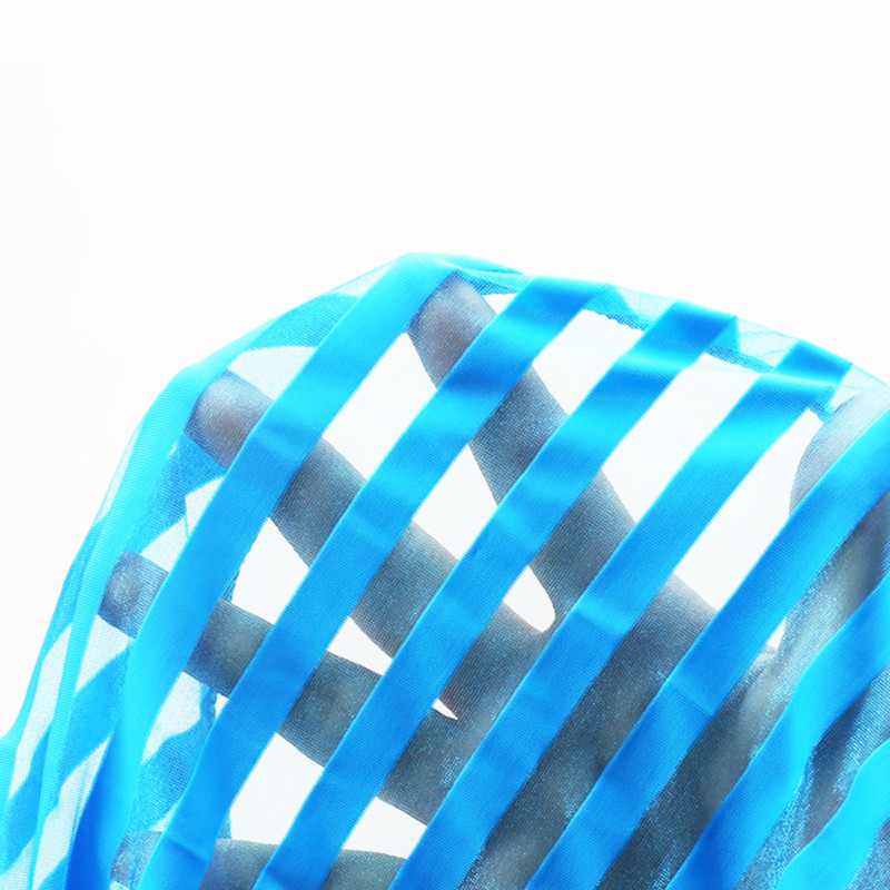 Modne bokserice, muške seksi mrežaste prugaste donje rublje, prozirne gaće, bokserice, kratke hlače, Masculina Cuecas