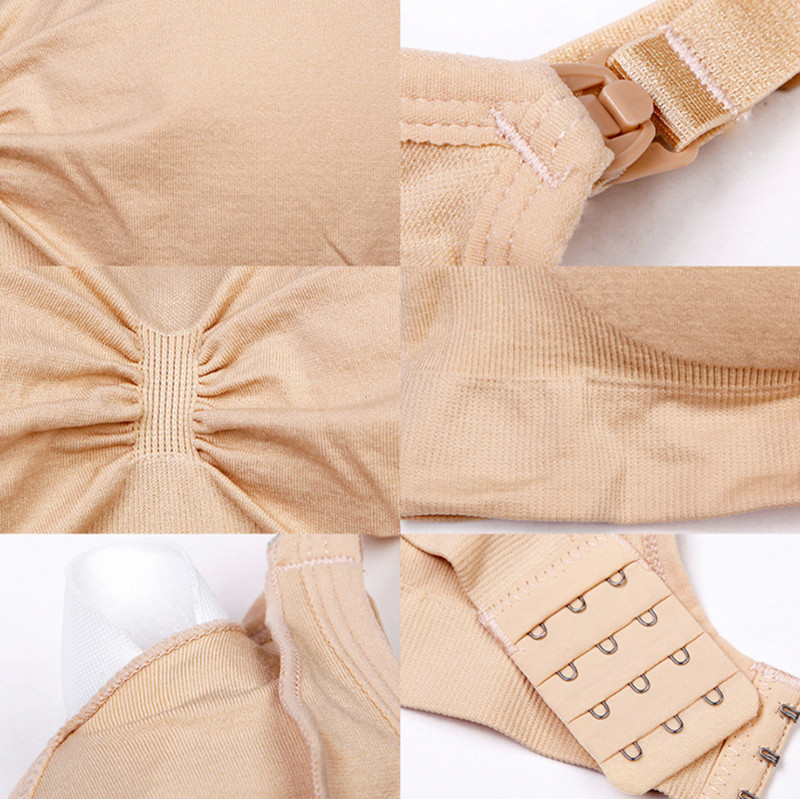 WEICHENS Γυναικείο Σουτιέν Θηλασμού Μπροστινό Ανοιχτό Θηλασμό Μητρότητας Απρόσκοπτη Αναπνεύσιμο Σουτιέν Push Up Κατάλληλο για Καθημερινά