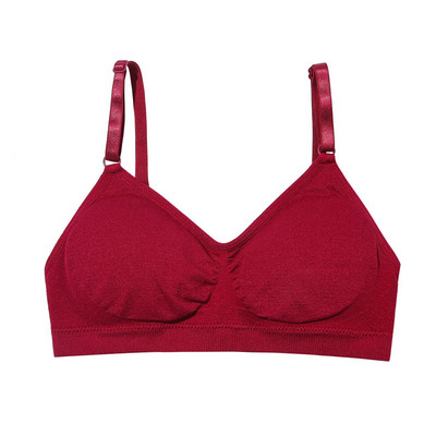 HIVOF σουτιέν κοριτσιών με λεπτές τιράντες ρυθμιζόμενες χωρίς ραφή τύπου άνετο και χωρίς ίχνος Push Up