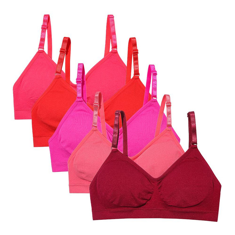 HIVOF σουτιέν κοριτσιών με λεπτές τιράντες ρυθμιζόμενες χωρίς ραφή τύπου άνετο και χωρίς ίχνος Push Up