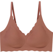 Σουτιέν με επένδυση One Piece χωρίς ραφή Εσώρουχα Χωρίς Ατσάλινο Δαχτυλίδι Σταυρός Όμορφη Πλάτη Δωρεάν Κύπελλο Ασύρματο Κυματιστό Edge Κουτί δώρου