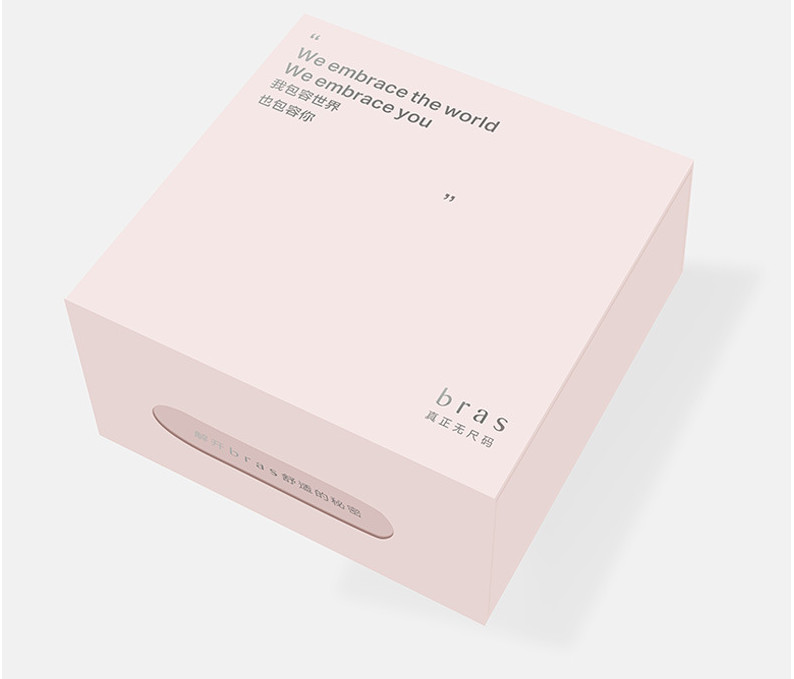 Σουτιέν με επένδυση One Piece χωρίς ραφή Εσώρουχα Χωρίς Ατσάλινο Δαχτυλίδι Σταυρός Όμορφη Πλάτη Δωρεάν Κύπελλο Ασύρματο Κυματιστό Edge Κουτί δώρου