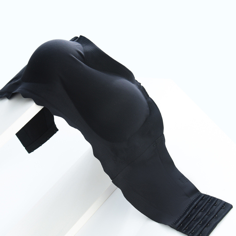 Σουτιέν με βολάν Bralette για γυναίκες Push Up Brassiere Ρυθμιζόμενο λουράκι Full Cup Ασύρματο σουτιέν Εσώρουχα με αφαιρούμενο μαξιλαράκι