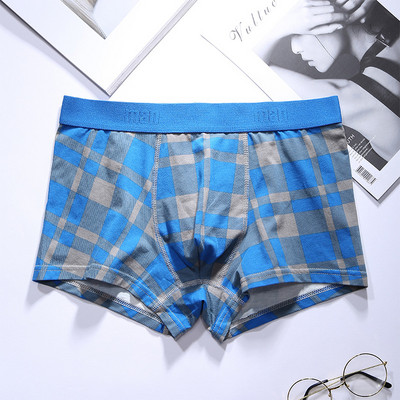 Mehed Boxer Puuvillane lahtine aluspesu Meeste igapäevane kodu püksid Boxer Homme Calzoncillos Hombre