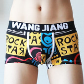 Boxeri noi Lenjerie de corp pentru bărbați Cuecas Masculina Calzoncillo Boxeri pentru bărbați cu imprimeuri Boxeri pentru bărbați Chiloți Mărimea M-XXL