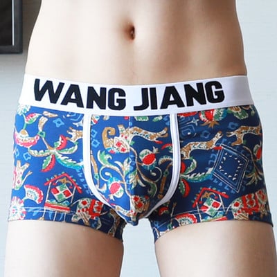 Boxeri noi Lenjerie de corp pentru bărbați Cuecas Masculina Calzoncillo Boxeri pentru bărbați cu imprimeuri Boxeri pentru bărbați Chiloți Mărimea M-XXL