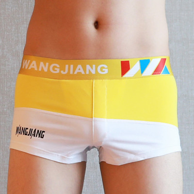 Pamučne muške bokserice Mekano prozračno donje rublje Muške udobne čvrste gaćice Donje gaće Bokserice Homme za muškarce