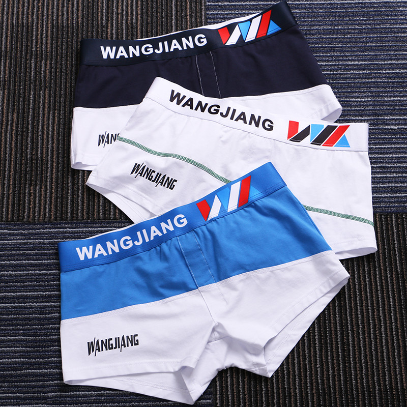 Pamučne muške bokserice Mekano prozračno donje rublje Muške udobne čvrste gaćice Donje gaće Bokserice Homme za muškarce