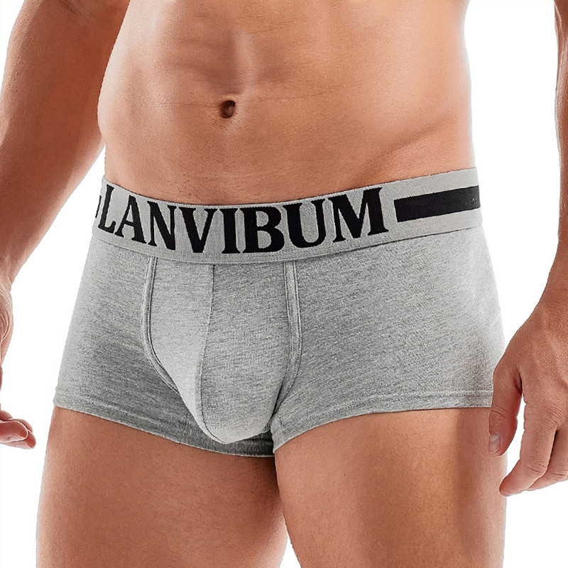 Boxeri cuecas respirabili pentru bărbați Lenjerie de corp pentru bărbați Husă convexă Chiloți sexy pentru bărbați Chiloți Pantaloni scurți