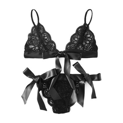 4Pcs Hot seksi komplet donjeg rublja Temptation čipkasti push up grudnjak Set erotičnog ženskog donjeg rublja Grudnjaci i g-string Sexi Intimates Lingerie Femme