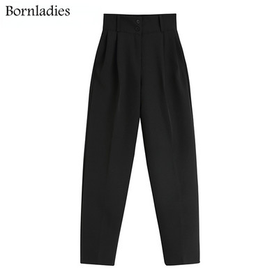 Bornladies sügisesed kaheosalised komplektid Korea moe bleiser, naiste mantel ja pükskostüümid pikkade varrukatega komplekt, 2 osaline komplekt