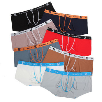 Σέξι μπόξερ ανδρικά εσώρουχα σορτς Cuecas Masculinas Calzoncillos Hombre Slip Boxer Shrots