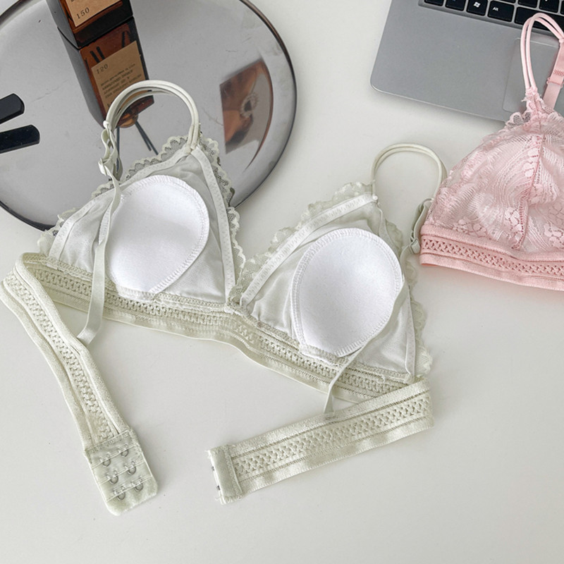 Pitsist aluspesukomplekt Naiste Seksikad rinnahoidjad ja püksikute komplektid Läbipaistvad Bralette seljata pesukomplekt Üliõhukesed püksid Naiste intiimne