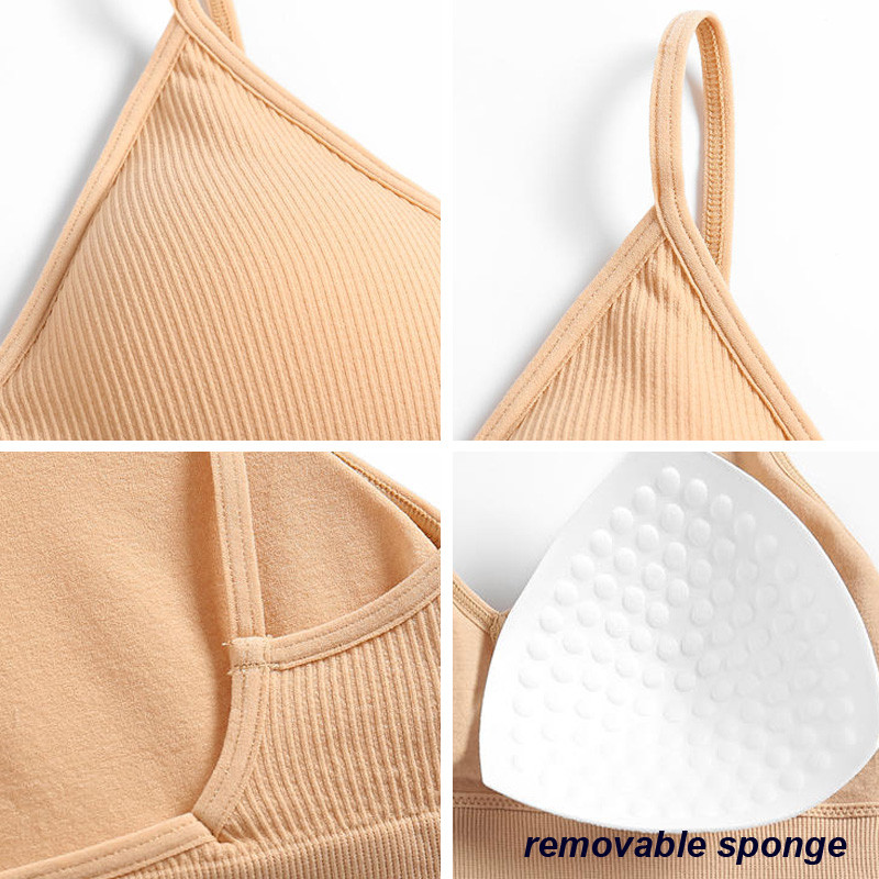 Σετ σουτιέν χωρίς ραφές για γυναίκες μονόχρωμα σλιπ Σέξι μπραλέτ εσώρουχα χαμηλής μέσης Γυναικεία άνετα εσώρουχα