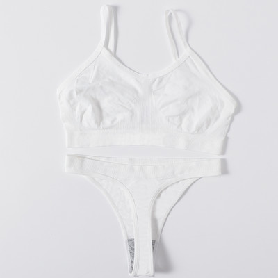 Set sutien pentru femei Chiloți tanga Sutien sexy Bralette pentru femei Set lenjerie sexy Sutien fără sârmă Sutien fără cusături Seturi de lenjerie intima Crop Top