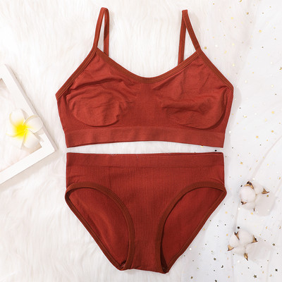 Set sutien pentru femei Chiloți tanga Sutien sexy Bralette pentru femei Set lenjerie sexy Sutien fără sârmă Sutien fără cusături Seturi de lenjerie intima Crop Top