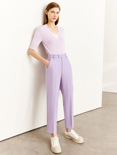 Amii μινιμαλιστικό κοστούμι για γυναίκες Φθινοπωρινό Νέο ολόσωμο παλτό blazer παντελόνι μέχρι τον αστράγαλο Office Lady Blazer Πωλείται χωριστά 12240894