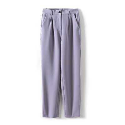 GCAROL Γυναικείο σακάκι και παντελόνι φύλακα σετ δύο τεμαχίων OL μονό στήθος Επίσημο κοστούμι πλισέ παντελόνι Άνοιξη Φθινόπωρο Χειμώνας