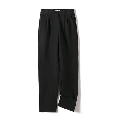 GCAROL Γυναικείο σακάκι και παντελόνι φύλακα σετ δύο τεμαχίων OL μονό στήθος Επίσημο κοστούμι πλισέ παντελόνι Άνοιξη Φθινόπωρο Χειμώνας