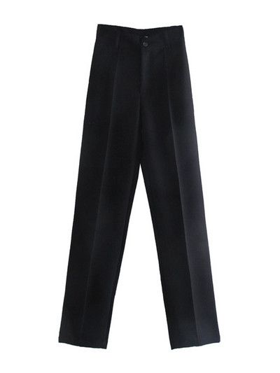 Femei Elegante Blazer Verde Inchis Drept 2022 Toamna Femeii Solid Basic Se potrivesc Doamnelor Costum cu pantaloni cu talie medie